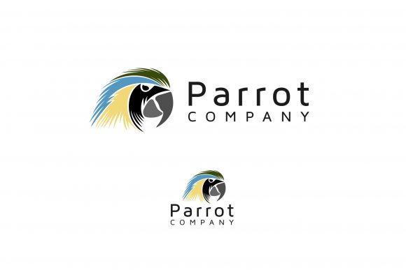 Capturing the Wild: Designing with a Macaw Parrot Vector Logo