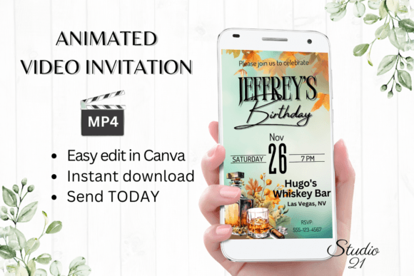 Celebrate Autumn: The Perfect Whiskey Party Invite
