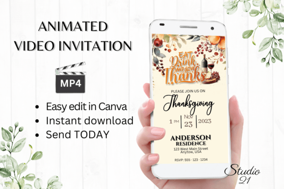 Create a Memorable Feast: Your Digital Thanksgiving Invitation Guide