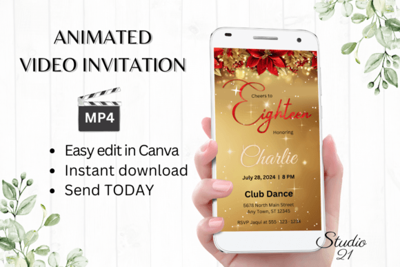 Designing a Memorable 18th Birthday Celebration with Digital Invitations