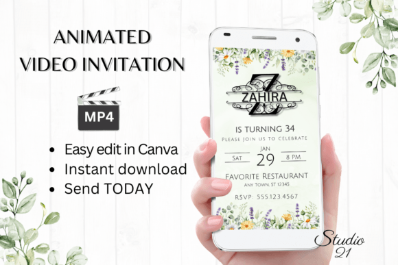 Designing a Memorable Birthday: The Monogram Letter Z Invitation