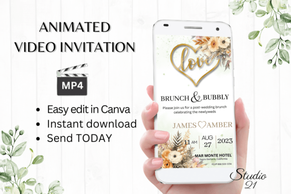Effortless Autumn Elegance: A Digital Invitation Guide