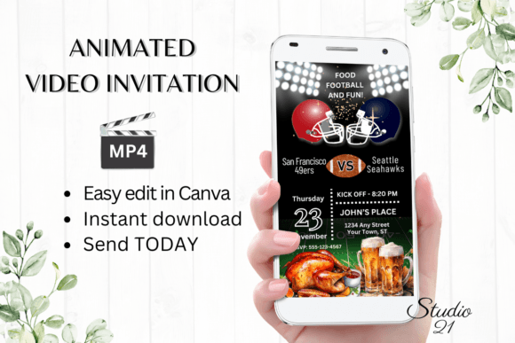 Game Day Gatherings: Sending Your Thanksgiving Football Invitation