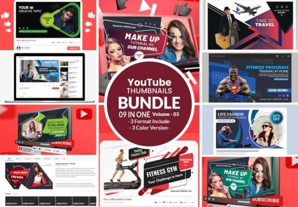 Transform Your Channel: The Ultimate Creative YouTube Banner Bundle