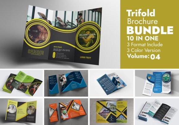 Win Clients Over with a Professional Business Trifold Brochure